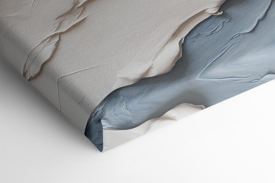 Gros plan sur une peinture Gros plan sur une peinture
