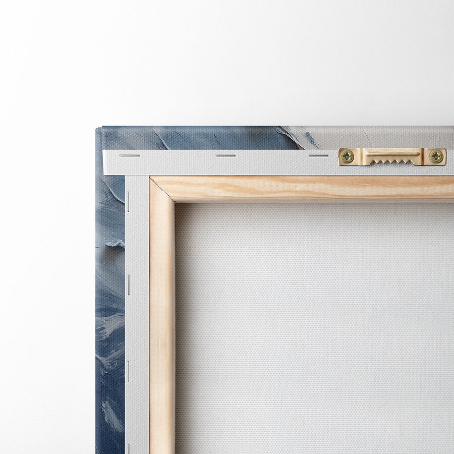 Gros plan sur une peinture Gros plan sur une peinture