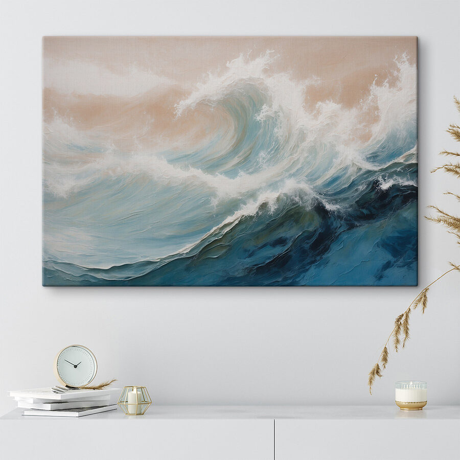 Grande vague dans l'océan Grande vague dans l'océan
