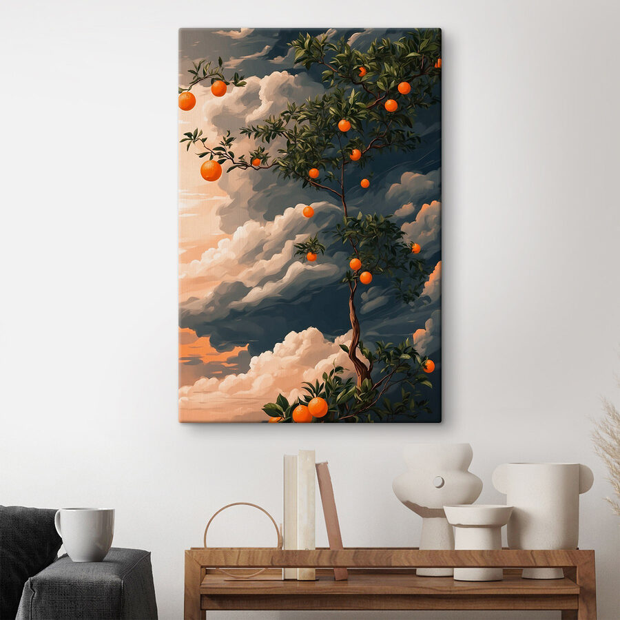 Arbre avec des oranges