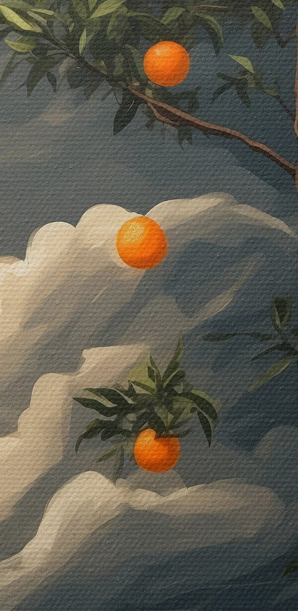 Arbre avec des oranges Arbre avec des oranges