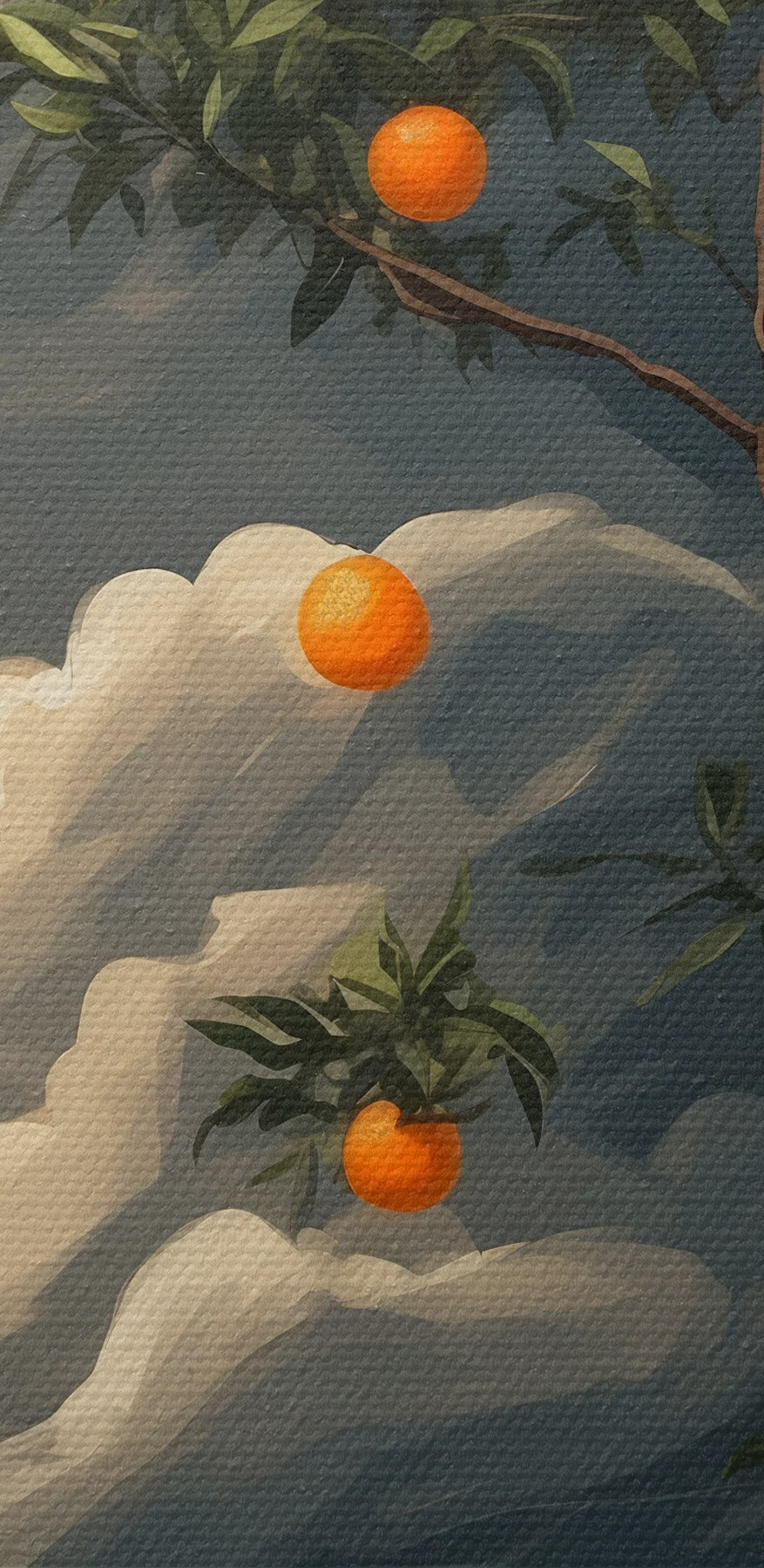 Arbre avec des oranges