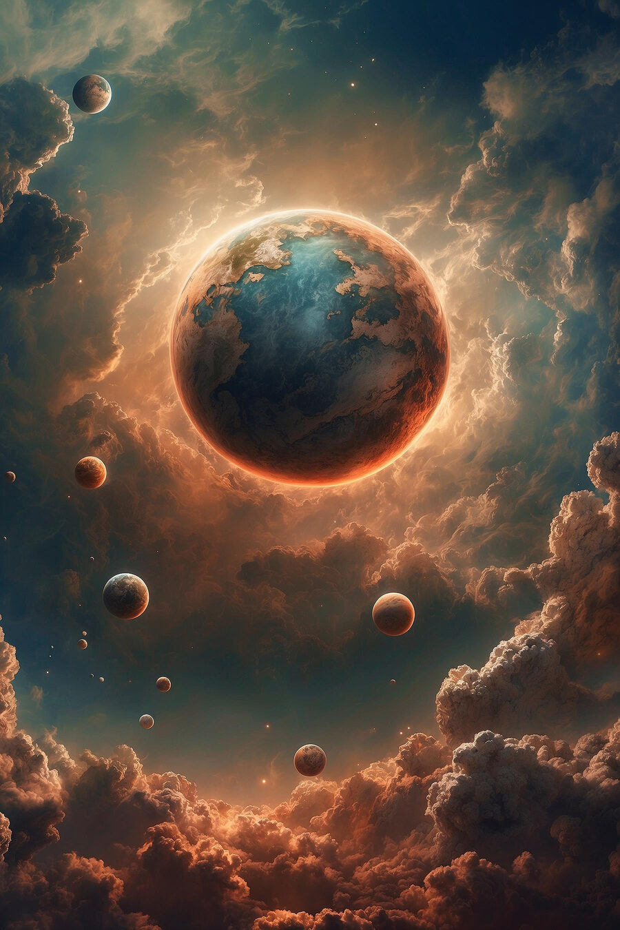Planète dans le ciel Planète dans le ciel