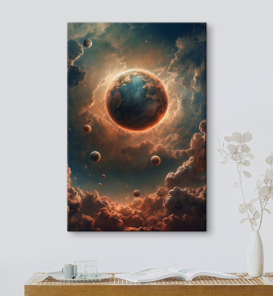 Planète dans le ciel Planète dans le ciel