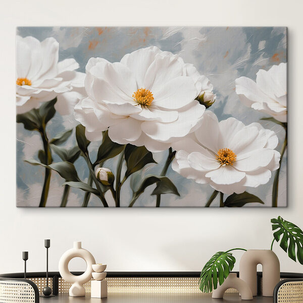 Groupe de fleurs blanches Groupe de fleurs blanches