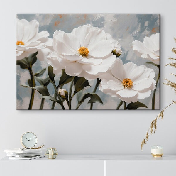 Groupe de fleurs blanches Groupe de fleurs blanches