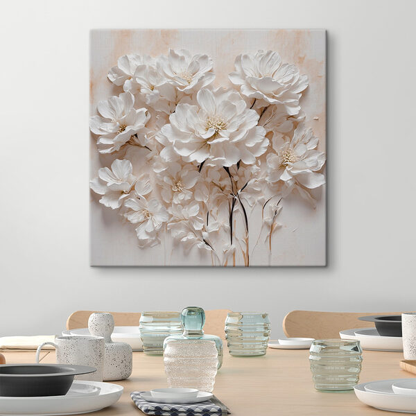 Groupe de fleurs blanches Groupe de fleurs blanches