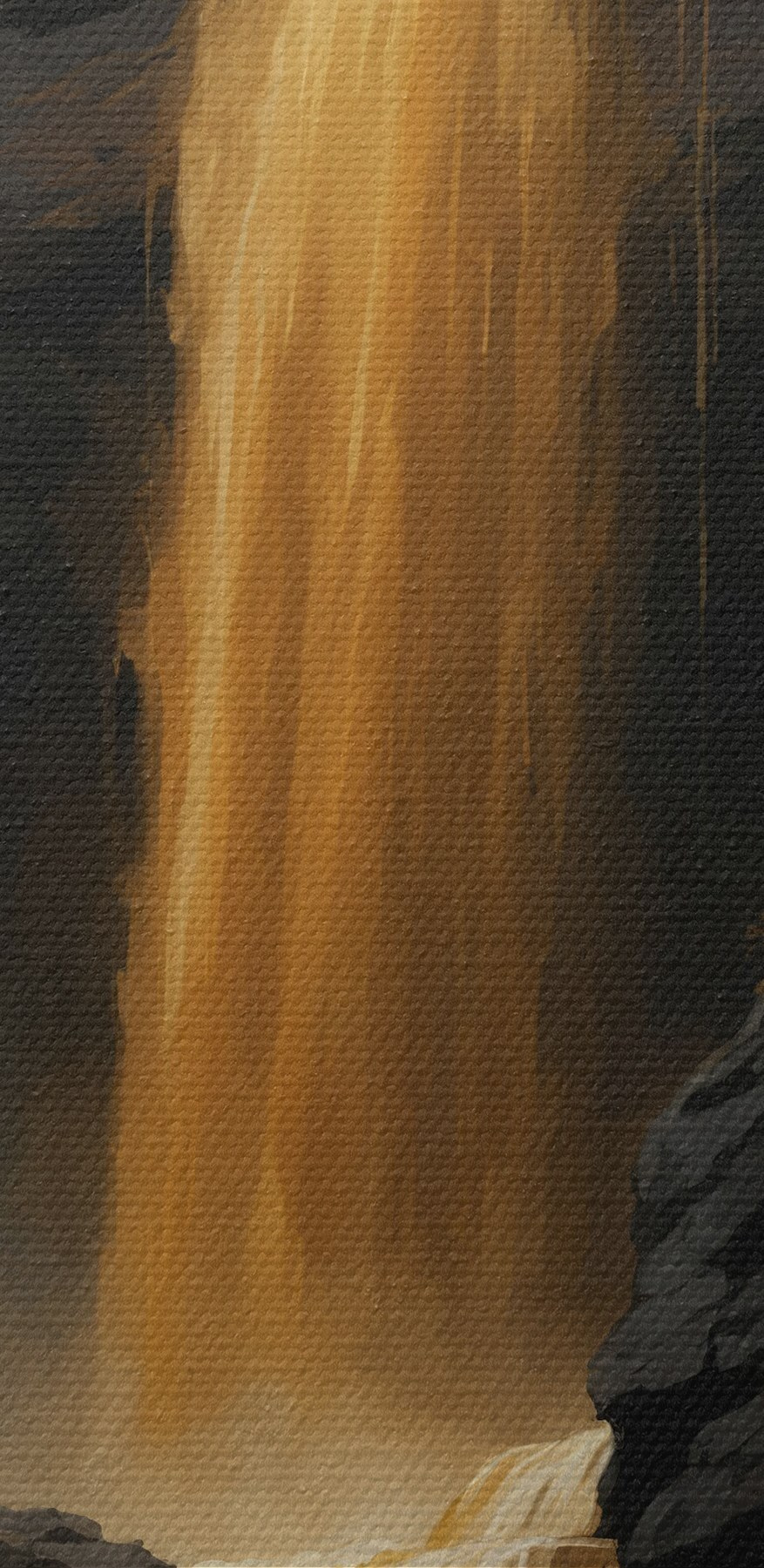 Cascade dans une zone rocheuse