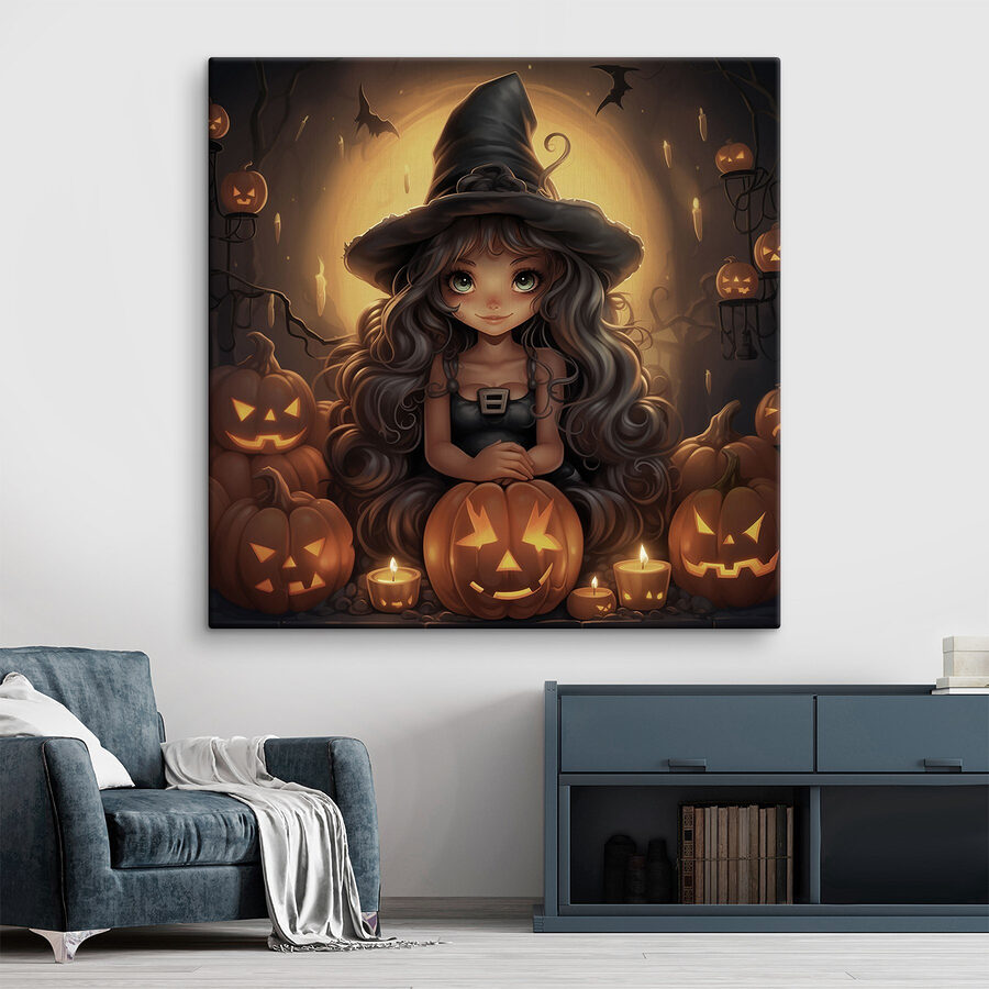 Cartoon of a person sitting on a pumpkin Cartoon of a person sitting on a pumpkin
