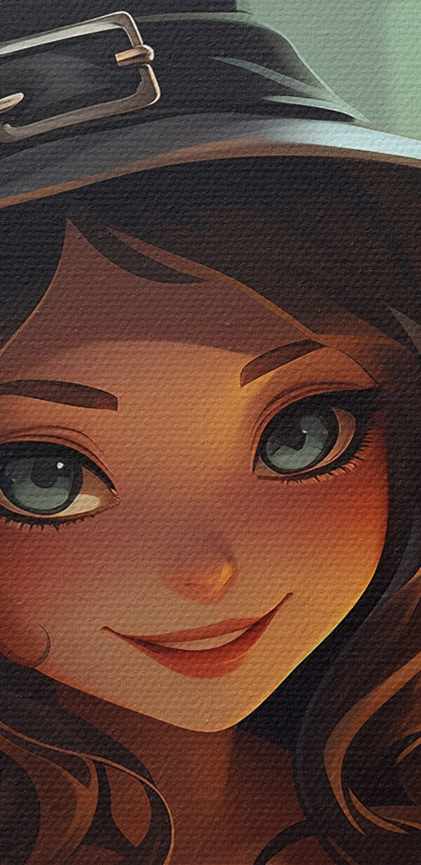 Caricature d'une personne avec une citrouille Caricature d'une personne avec une citrouille