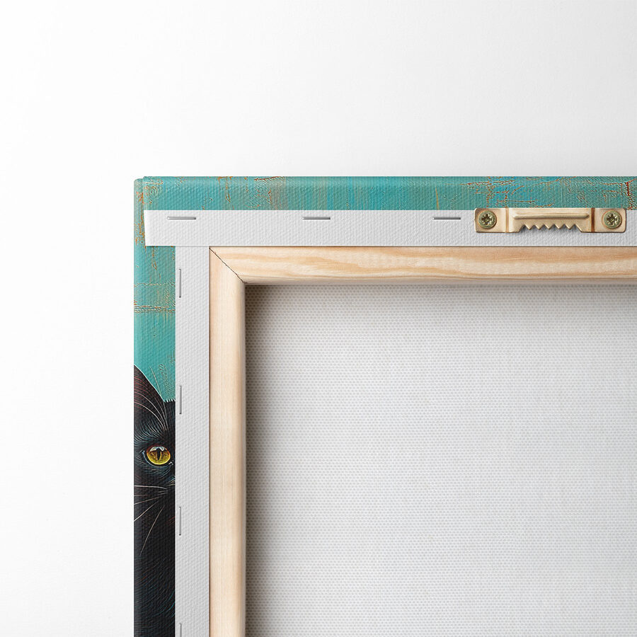 Groupe de chats assis sur un mur