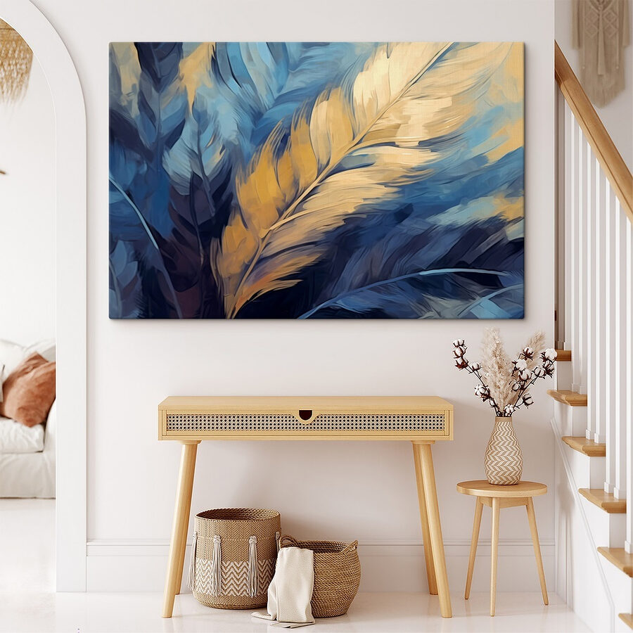 Gros plan sur les plumes