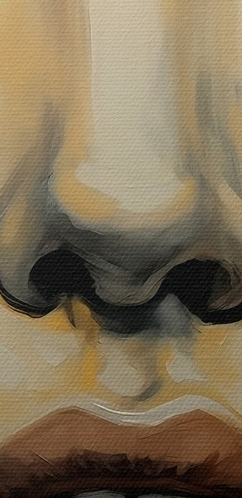 Peinture d'un visage de femme Peinture d'un visage de femme