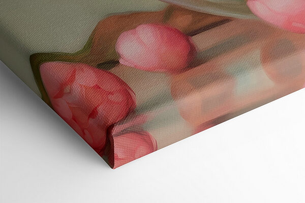 Vase de fleurs roses Vase de fleurs roses