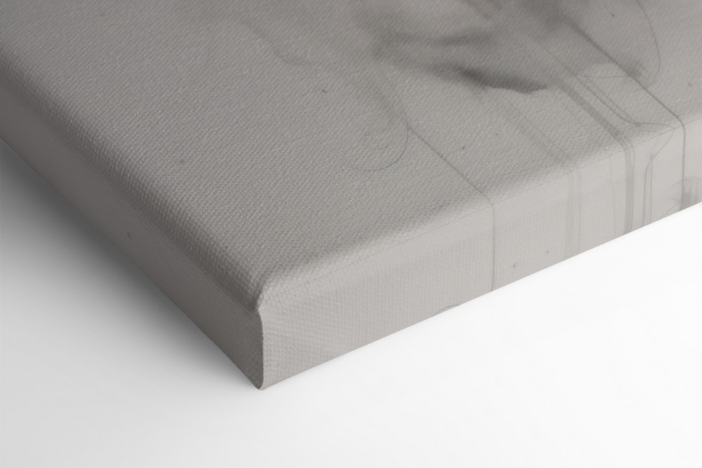 Painting of a woman with flowers in her hair Painting of a woman with flowers in her hair