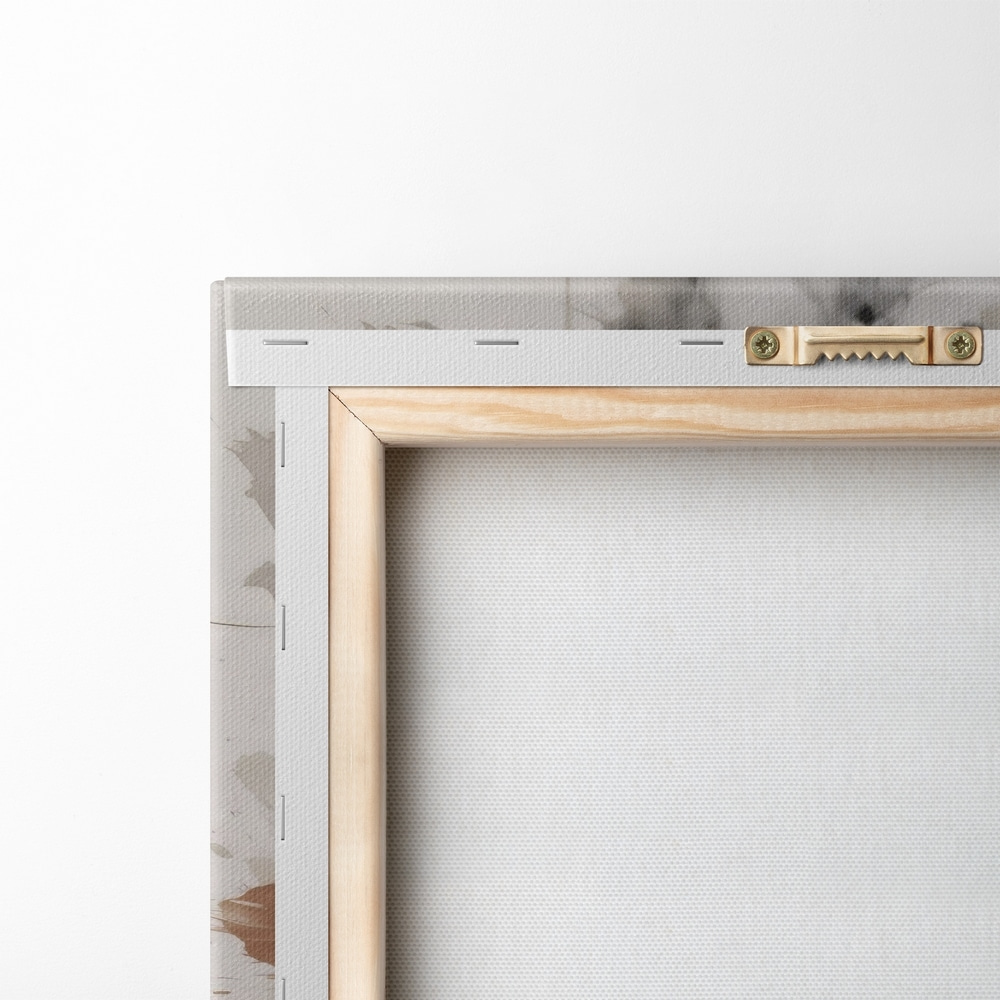 Painting of a woman with flowers in her hair Painting of a woman with flowers in her hair