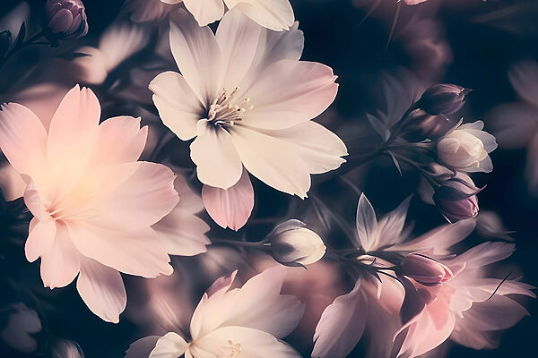 Gros plan sur des fleurs Gros plan sur des fleurs
