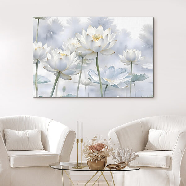 Groupe de fleurs blanches Groupe de fleurs blanches