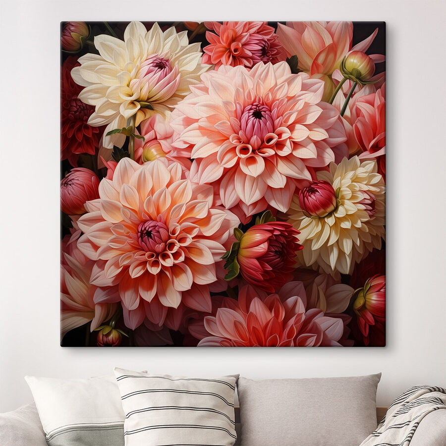 Groupe de fleurs roses et blanches Groupe de fleurs roses et blanches