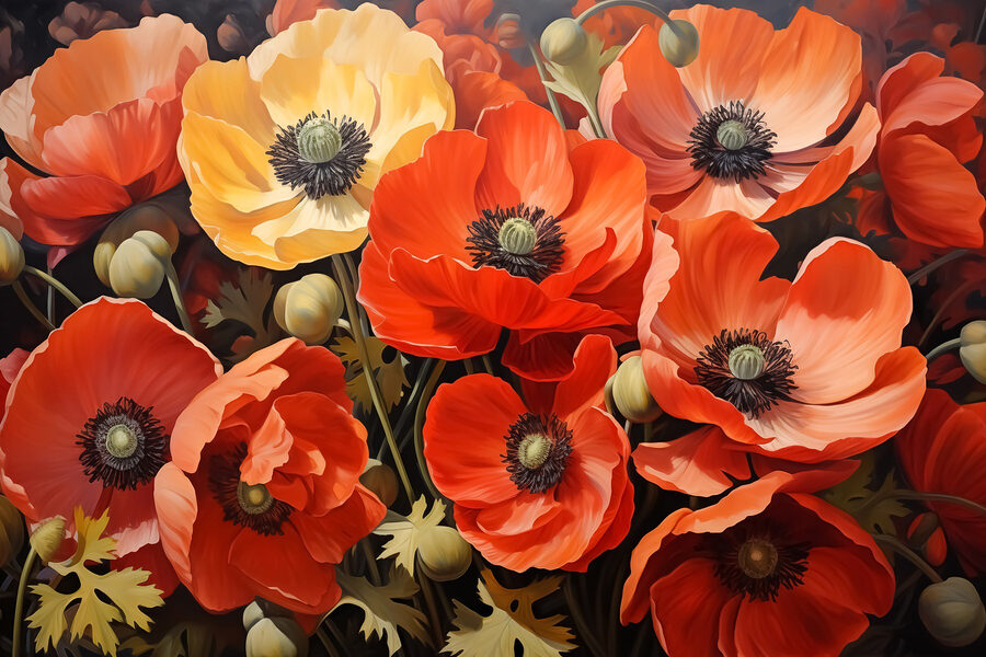 Gros plan sur des fleurs