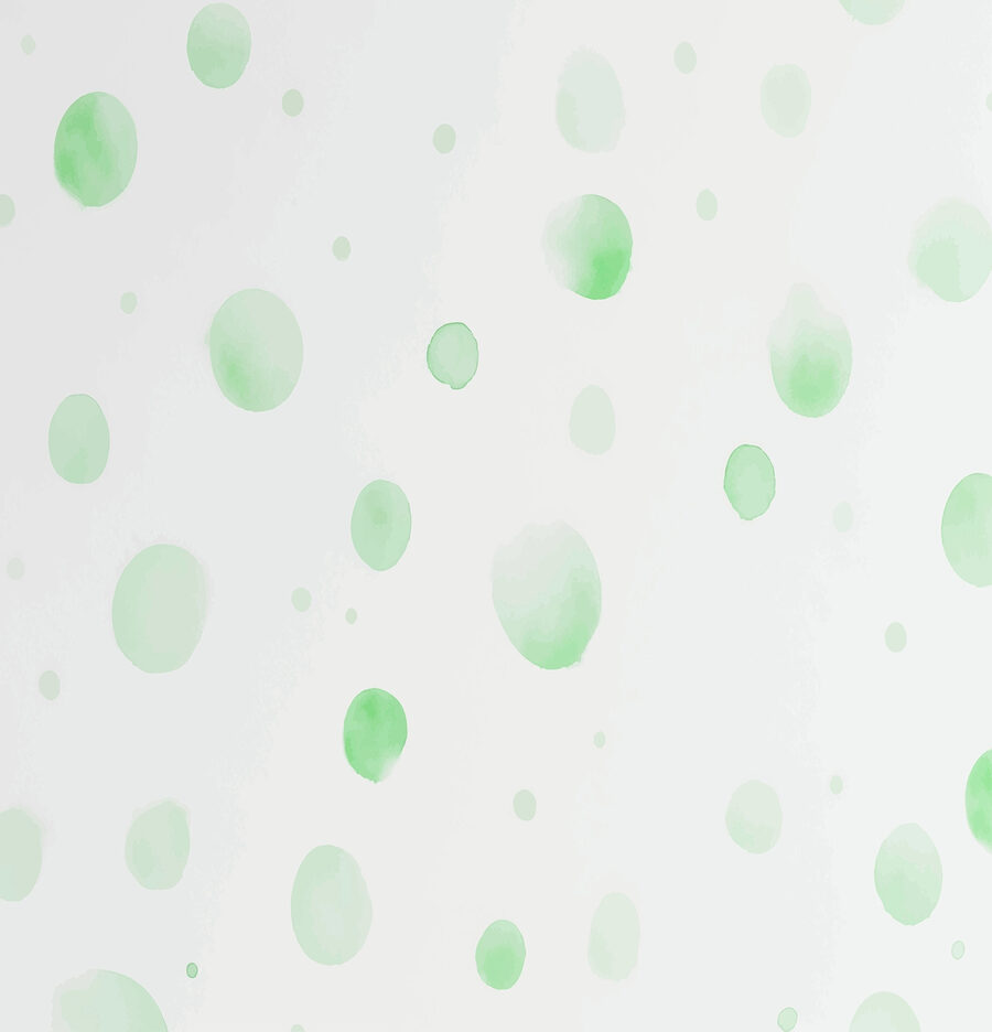 Surface blanche avec des points verts