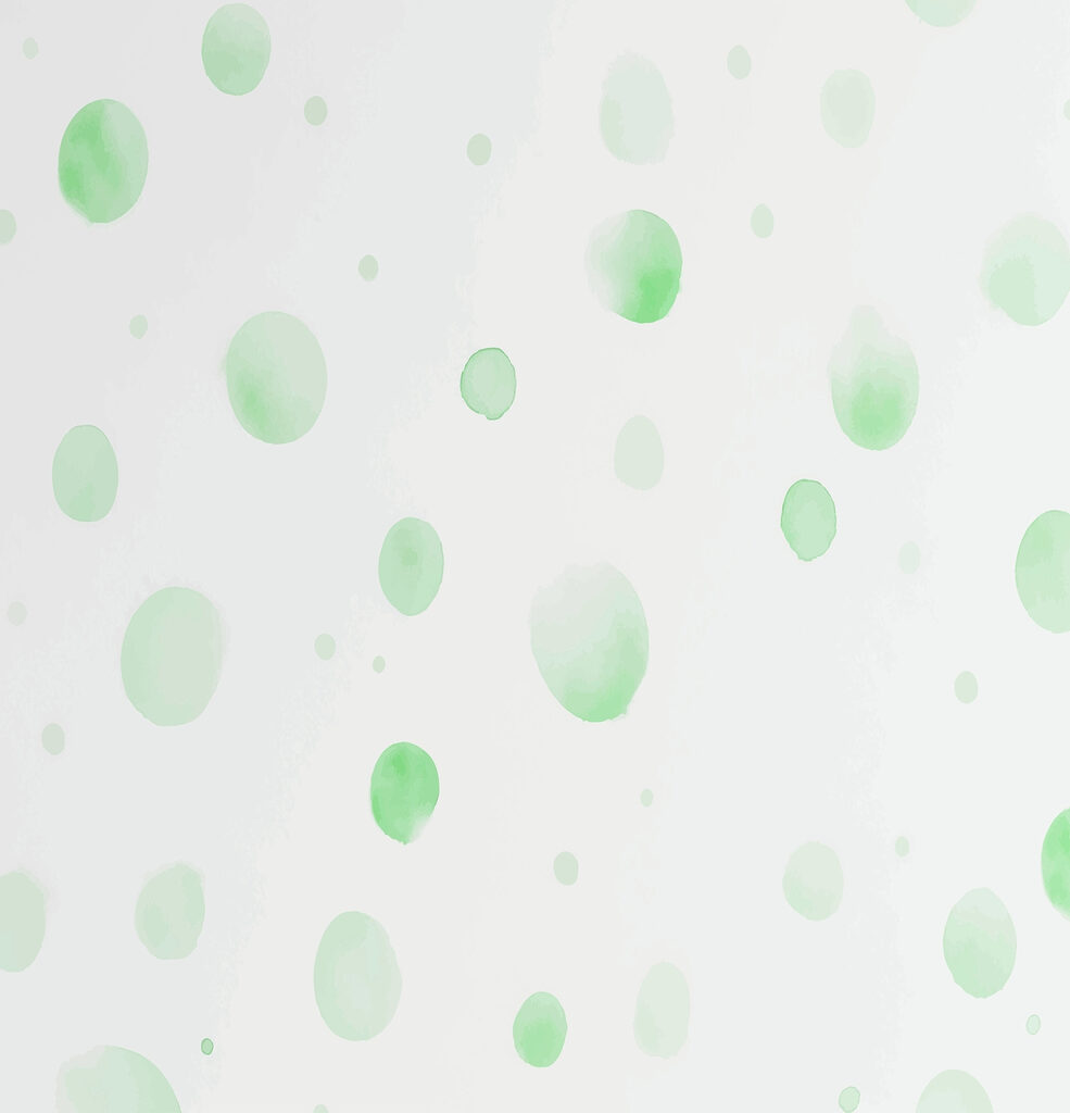 Surface blanche avec des points verts Surface blanche avec des points verts