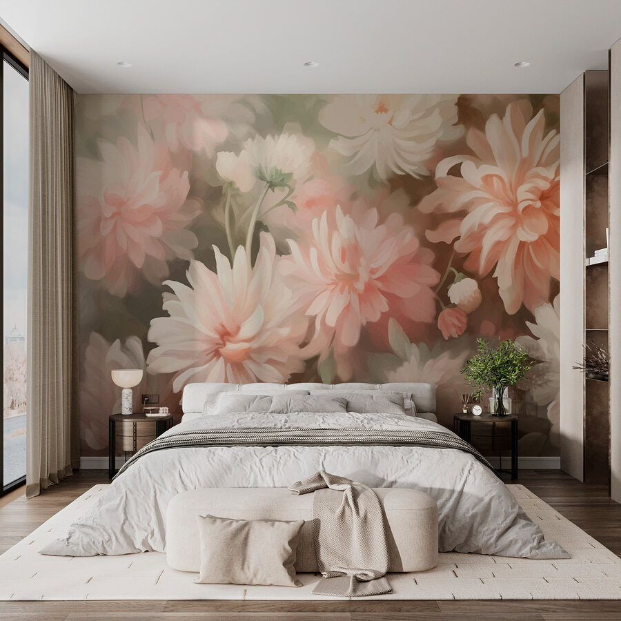 Papier peint Gros plan sur des fleurs – Image 3