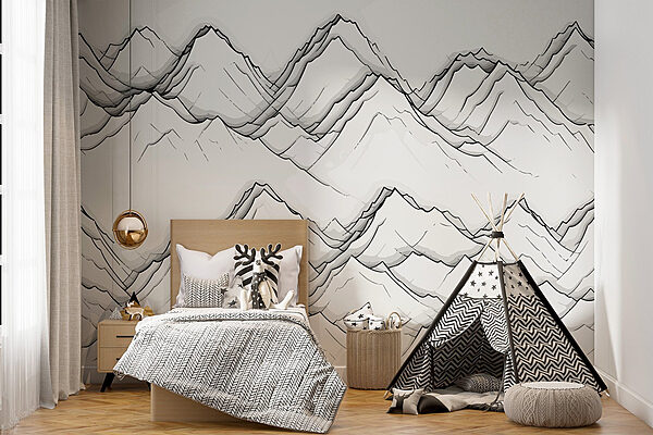 Dessin de montagnes Dessin de montagnes