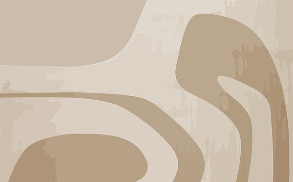 Art abstrait marron et blanc Art abstrait marron et blanc