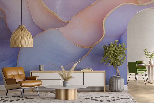Gros plan sur une peinture Gros plan sur une peinture