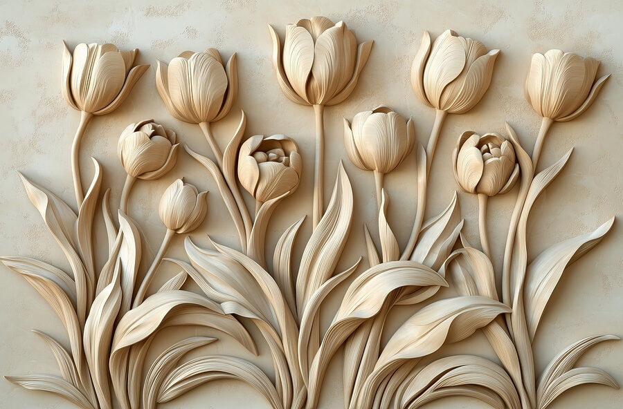 Papier peint Gros plan sur une sculpture – Image 5