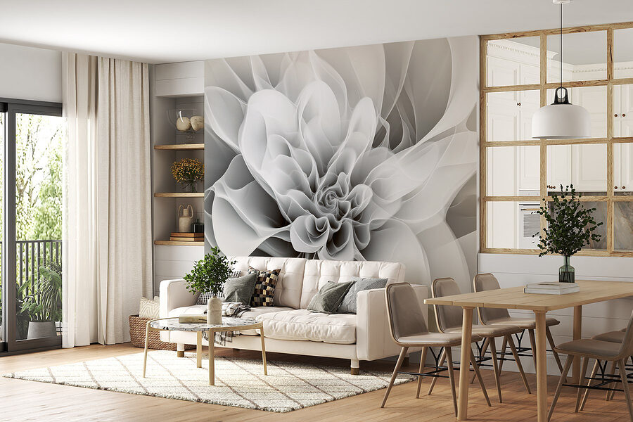 Gros plan sur une fleur