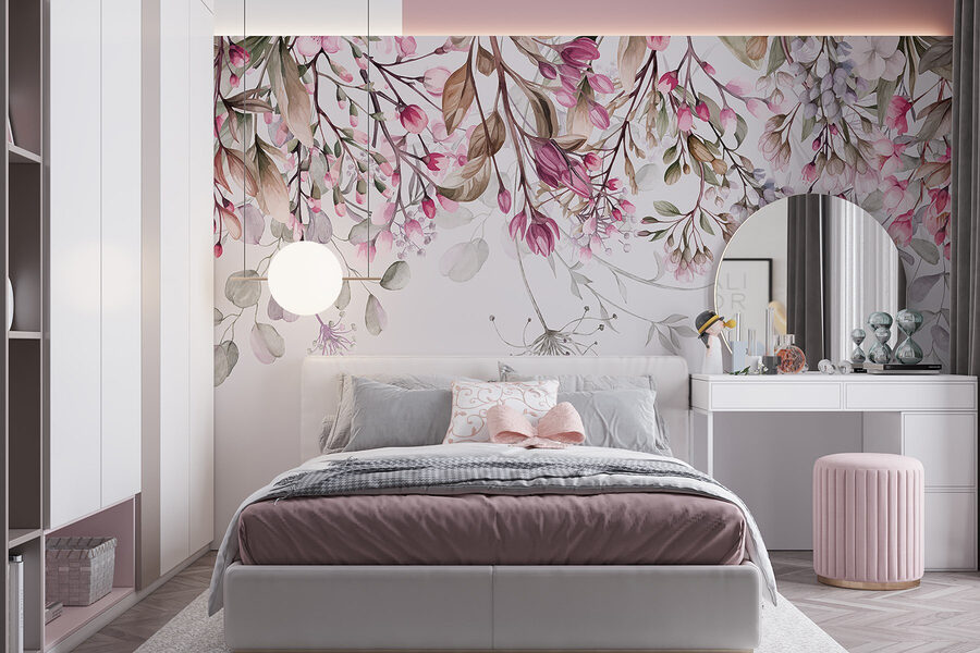 Papier peint Gros plan sur des fleurs – Image 2