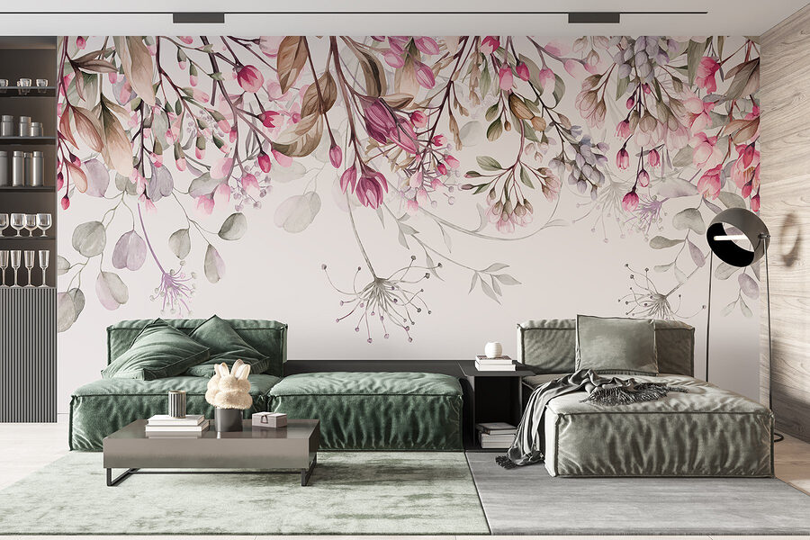 Papier peint Gros plan sur des fleurs – Image 3