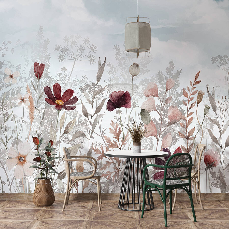 Peinture de fleurs et de plantes