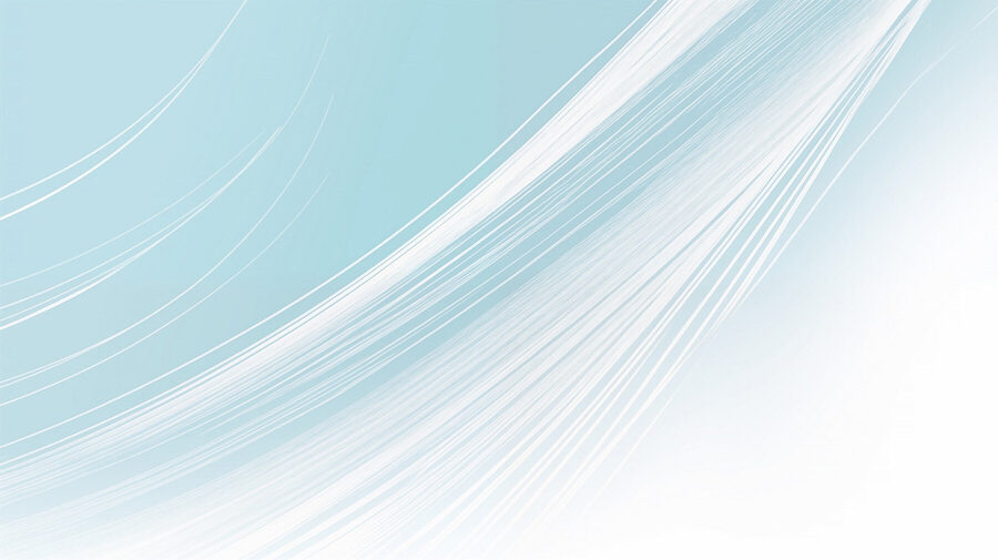 Lignes blanches sur fond bleu