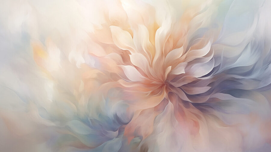 Papier peint Gros plan sur une fleur – Image 3