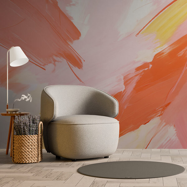 Gros plan sur une peinture Gros plan sur une peinture