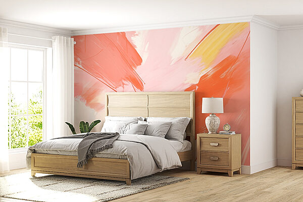 Gros plan sur une peinture Gros plan sur une peinture