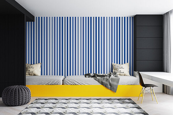 Blue and white striped background Blue and white striped background
