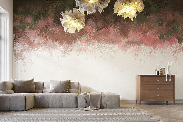 Gros plan sur une peinture Gros plan sur une peinture