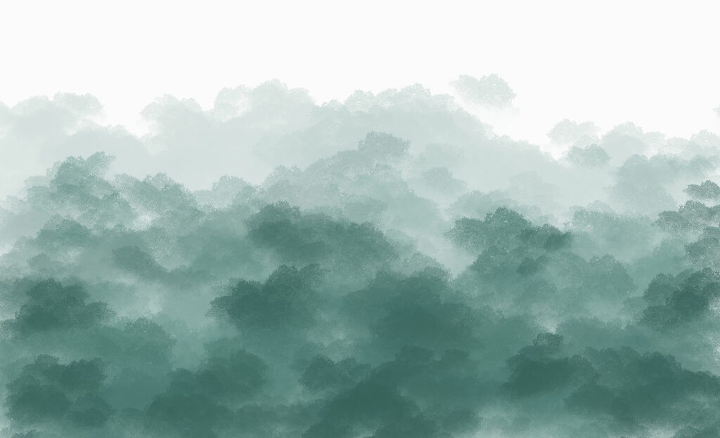 Ciel brumeux vert et blanc Ciel brumeux vert et blanc