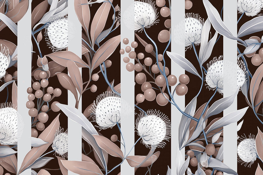 Papier peint Gros plan sur des fleurs – Image 5