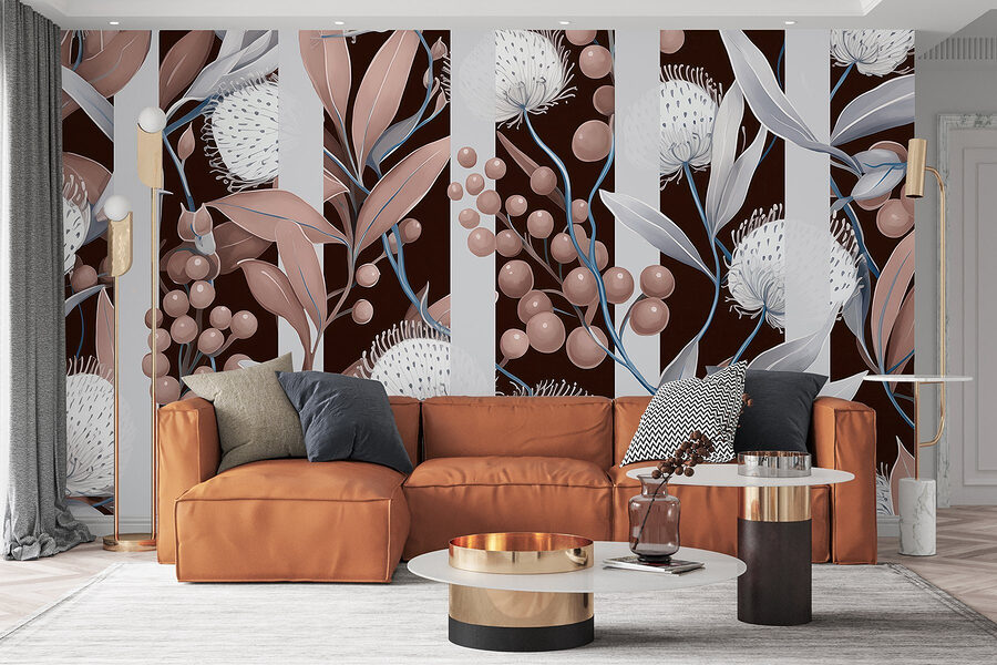 Papier peint Gros plan sur des fleurs – Image 2