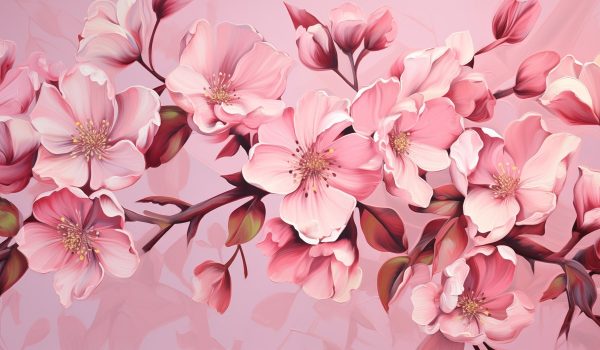 Des fleurs dans des tons roses doux Des fleurs dans des tons roses doux