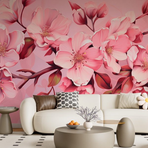 Des fleurs dans des tons roses doux Des fleurs dans des tons roses doux