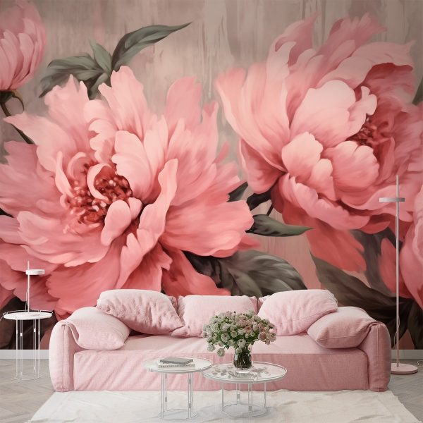 Pivoines délicates en floraison douce Pivoines délicates en floraison douce