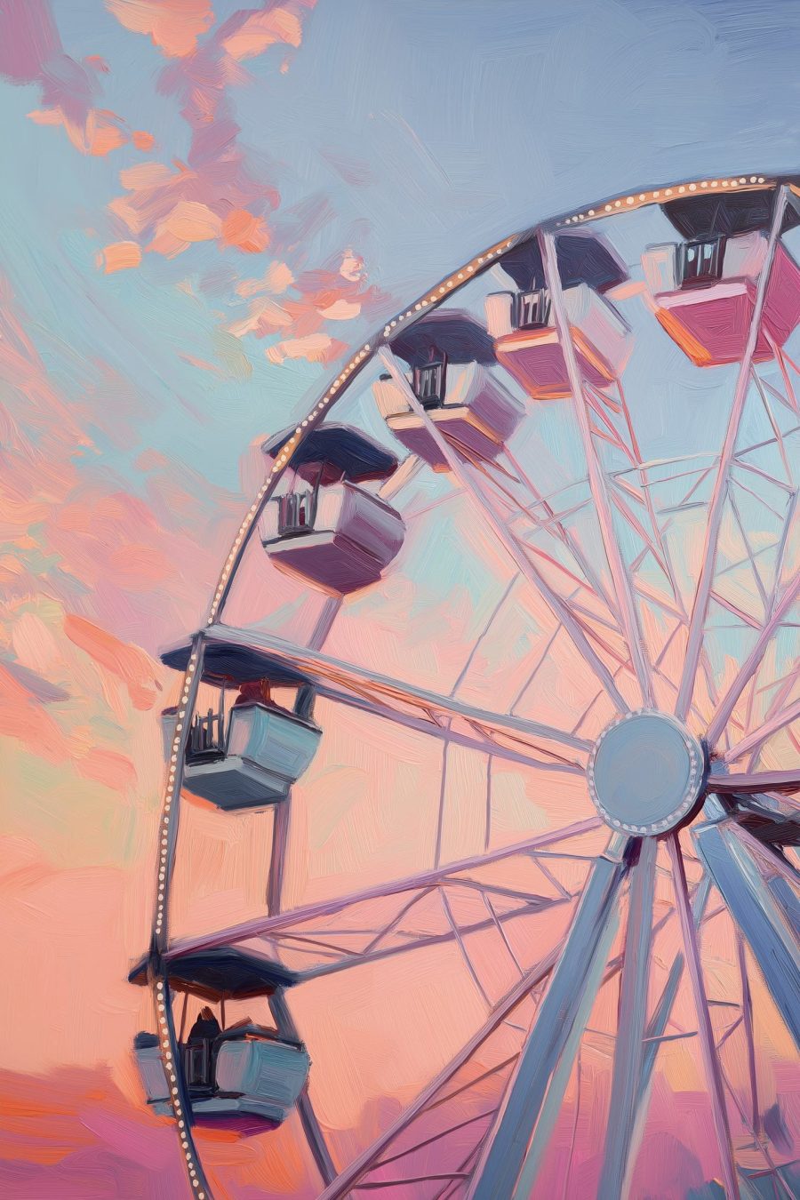 Grande roue avec sièges Grande roue avec sièges