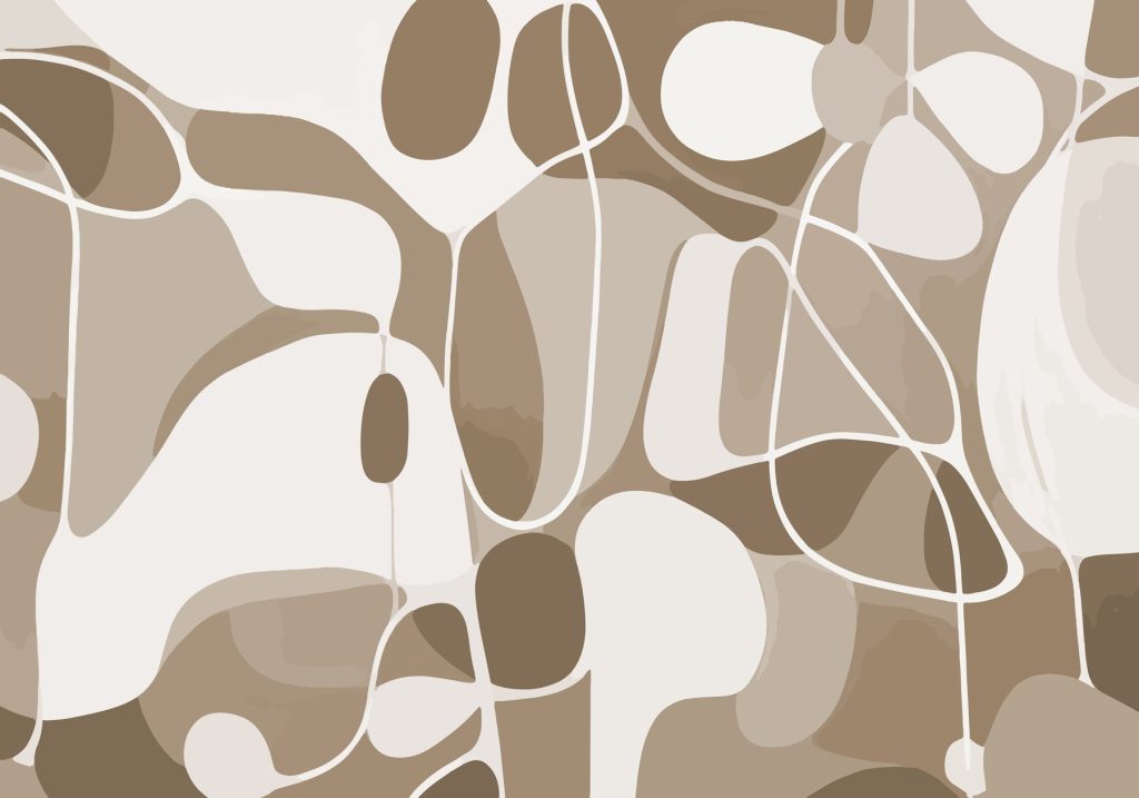 Motif marron et blanc Motif marron et blanc