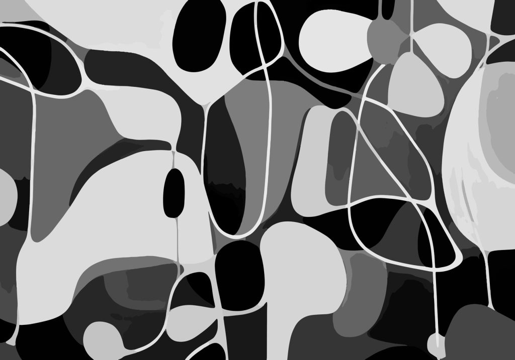Motif noir et blanc Motif noir et blanc